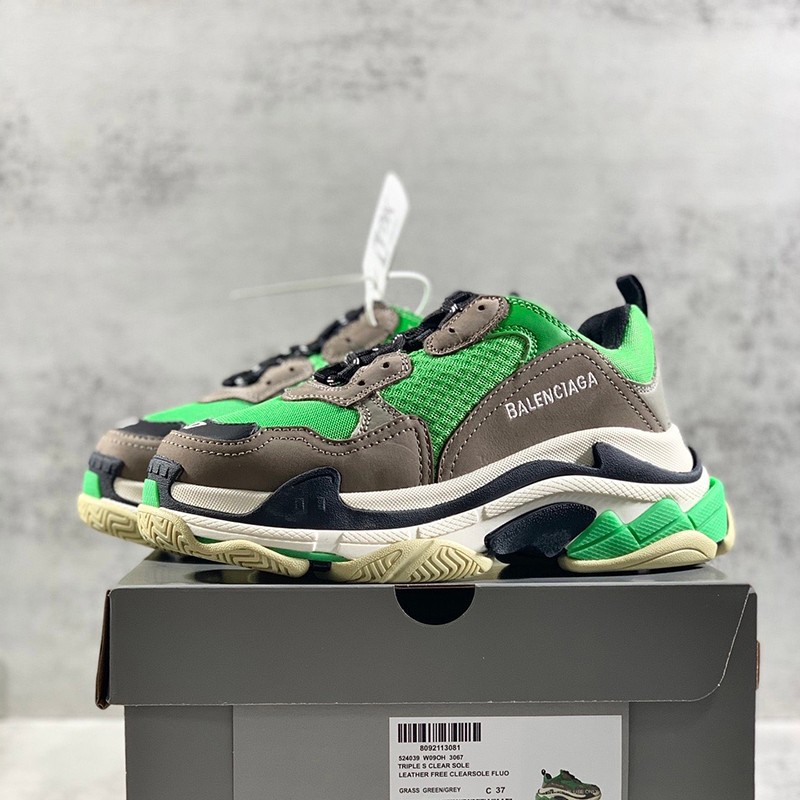 21AW new Balenciaga Triple S fake sneakers triple sole bat57202