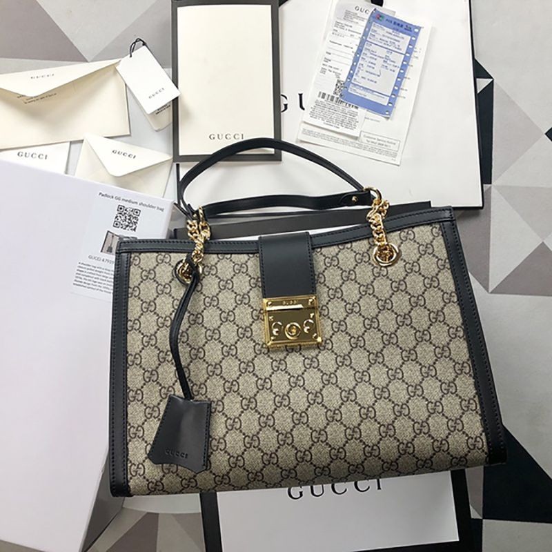 Gucci Padlock GG Medium Shoulder Bag Replica 479197 KHNKG 9769