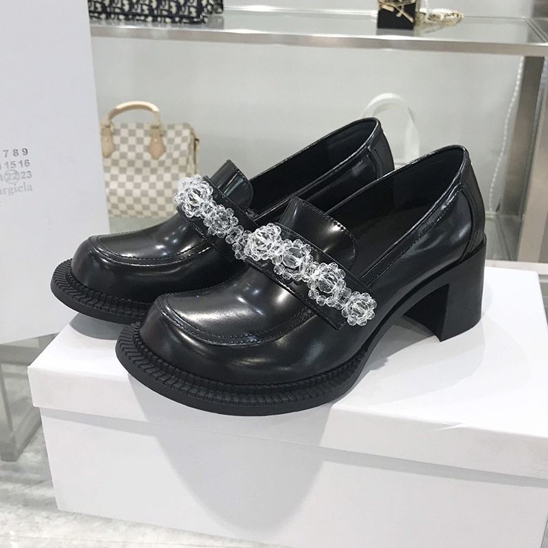 No.1 Popular Maison Margiela Replica Mary Jane Pumps in Calf Leather MAB27081