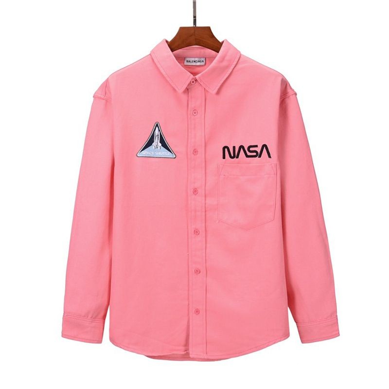New for Autumn/Winter Balenciaga Space Bomber Jacket Replica Pink bav56858