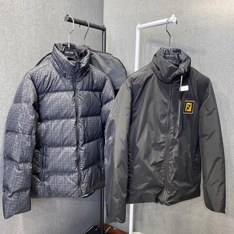 Hard to find Fendi Monster hooded down jacket replica fee28313