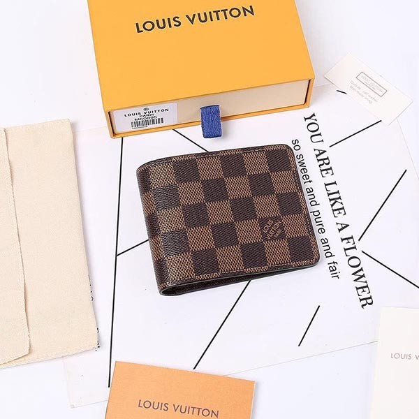 ★Popular★Louis Vuitton Wallet Replica Portefeuille Multiple LV20326