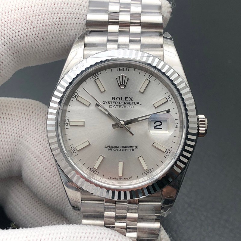 Before it sells out! Rolex Datejust Watch Replica 41 Stainless Steel/White Gold Men's ror20067