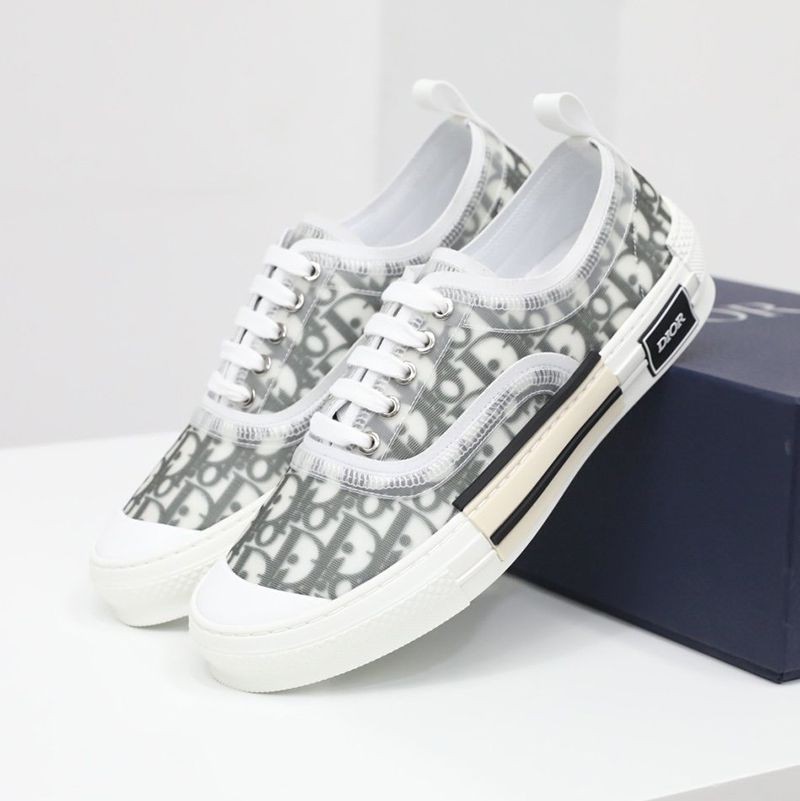 ★Tax/Shipping included★Dior B23 Low Top Sneakers Replica★Oblique Canvas deh76692