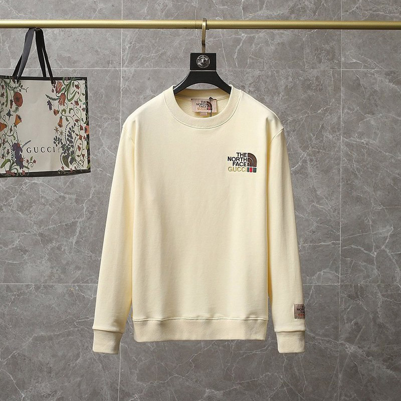 Warm clothes North Face x Gucci cotton sweatshirt replica Nox24552