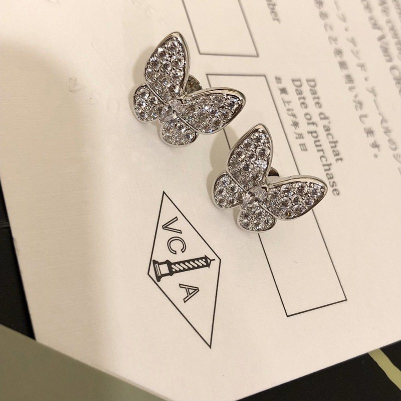 Hard to find Van Cleef & Arpels replica Sweet Alhambra Papillon earrings vaa78313