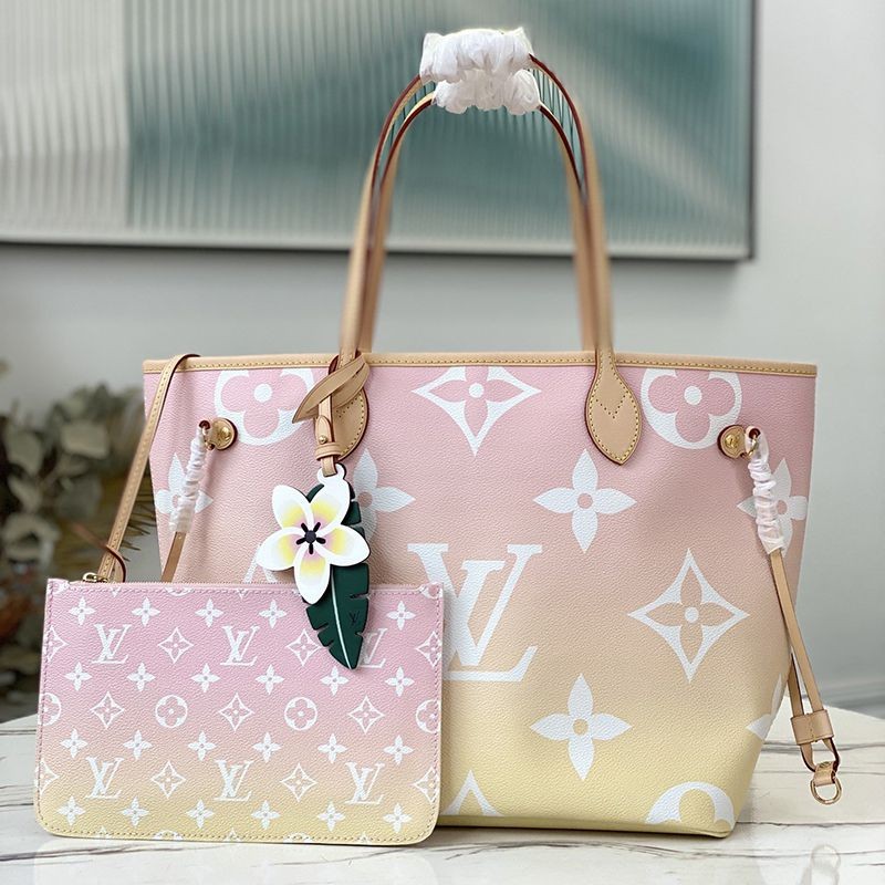 ★Tax/Shipping included★Louis Vuitton Neverfull MM fake tote bag M45680