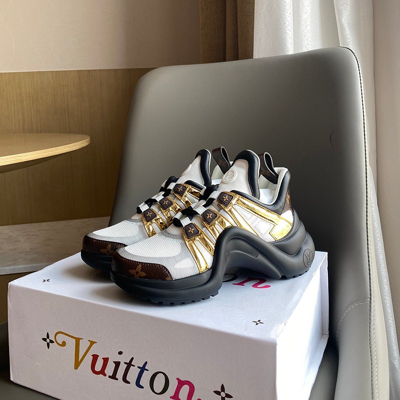 Rare color? Louis Vuitton sneaker copy | LV Arclight? Line logo vuw49564