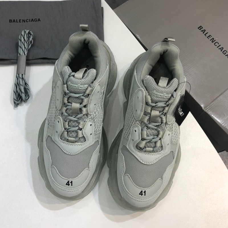 Extremely rare! Replica Balenciaga Triple S women's lace-up sneakers 524039WFW19700