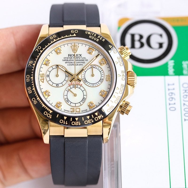 [Immediate Delivery] Rolex Replica Cosmograph Daytona Rainbow Watch Men's roi99042