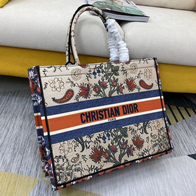 Eye-catching color Dior replica tote bag book tote dex49809