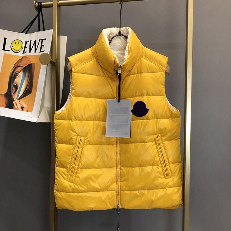 [Immediate delivery] Moncler? Glossy nylon down vest replica ☆ 2 colors mou32251