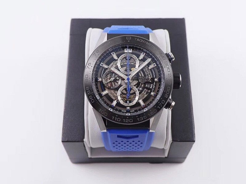 Classic TAG Heuer Carrera Replica Automatic Skeleton Dial TAv21985