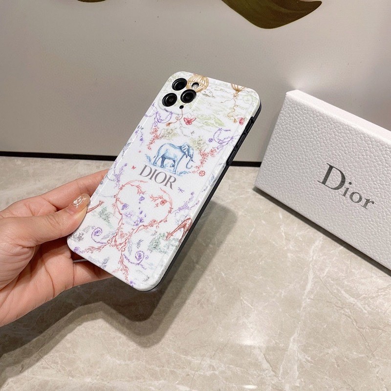 Rare color Dior iPhone case copy Travel Jouy iPhone 13/12/11 vum31335