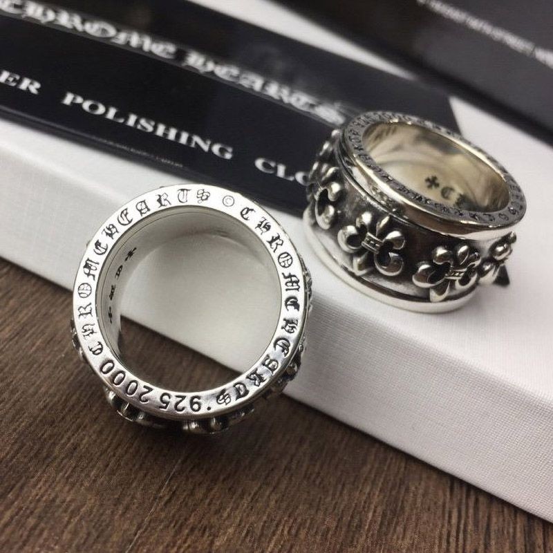 High quality???Chrome Hearts BS Flare replica ring CH Cross Kuu89780