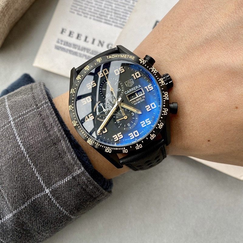 ☆Super popular☆Tag Heuer Carrera replica Calibre 16 Chronograph Day Date TAb86936