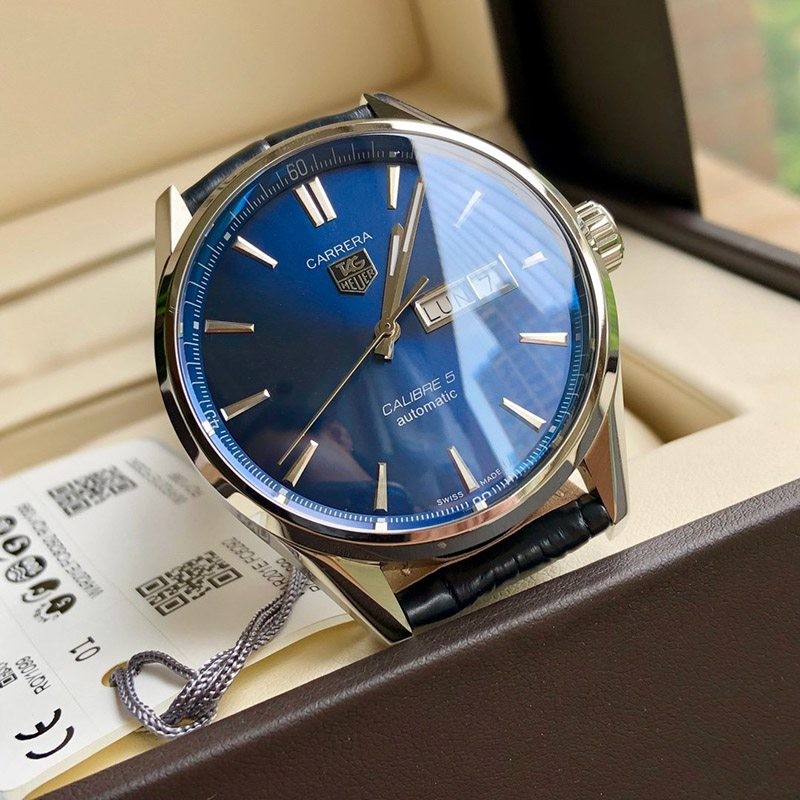 Rare Tag Heuer Carrera Replica Blue Dial Day Date WAR201E.FC6292
