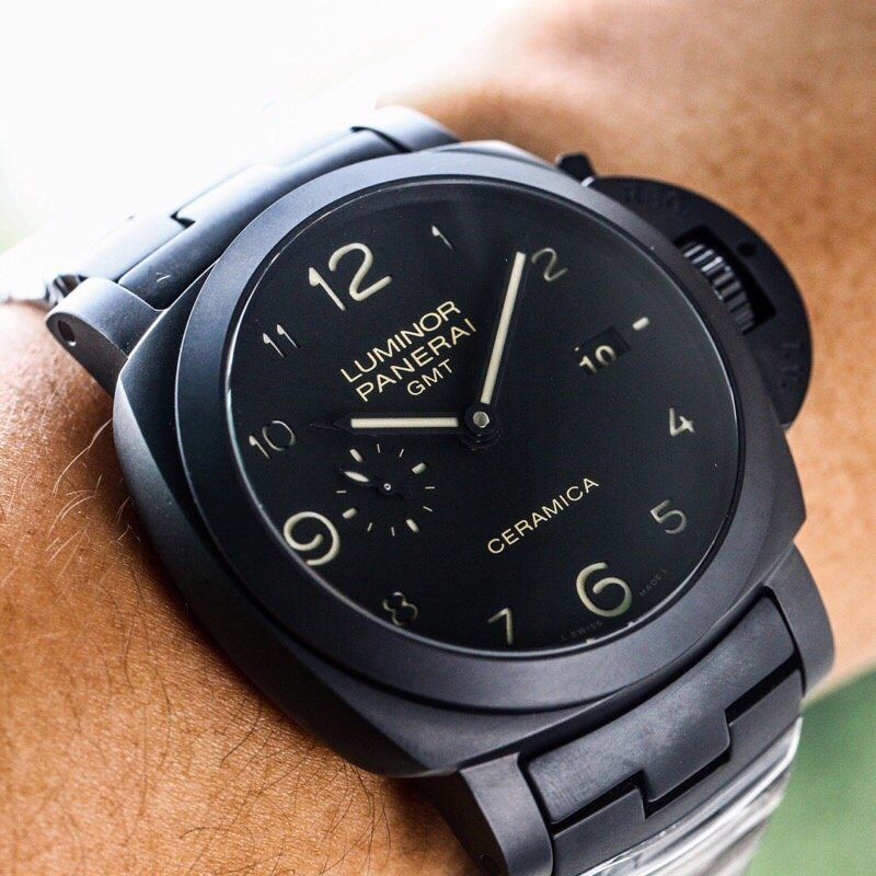 Panerai Luminor 1950 3 Days GMT Tuttonero Replica PAM00438, popular all over the world Panerai Luminor 1950 3 Days GMT Tuttonero Replica PAM00438, popular all over the world