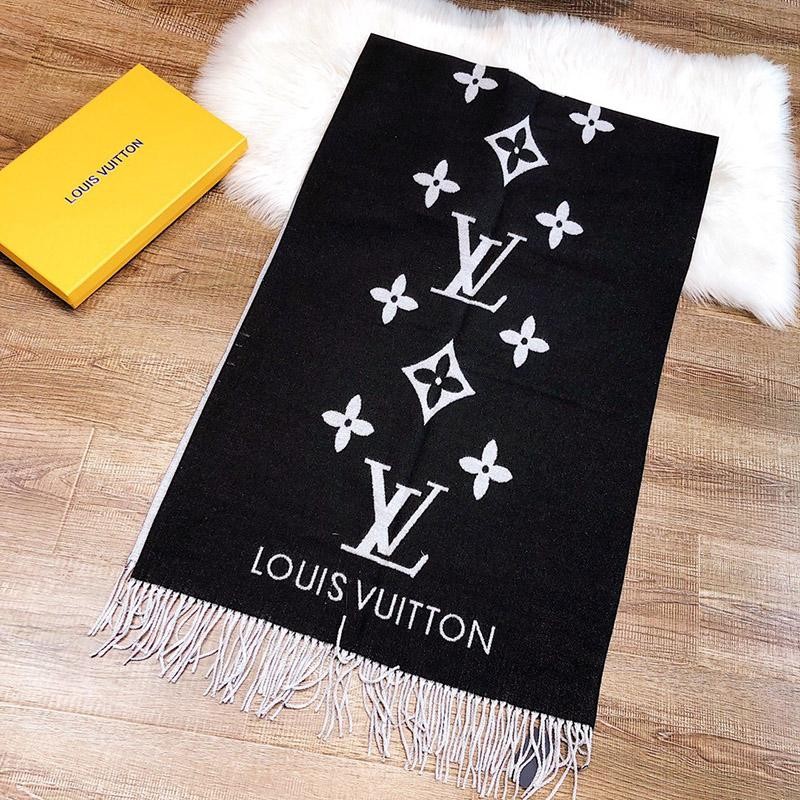 [Immediate delivery] Louis Vuitton scarf Echarpe Reykjavik fake vur64026