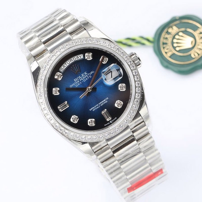 New sale Rolex watch replica Day-Date Blue Gradient 36mm rou71565