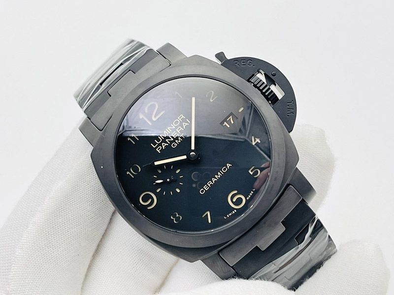 Very popular? Panerai Luminor 1950 3 Days GMT Replica Tuttonero PAM00437