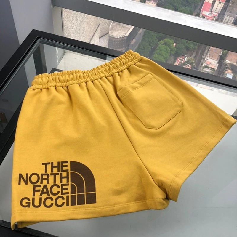[Gucci x The North Face] Popular collaboration! Fake printed cotton pants Non26166