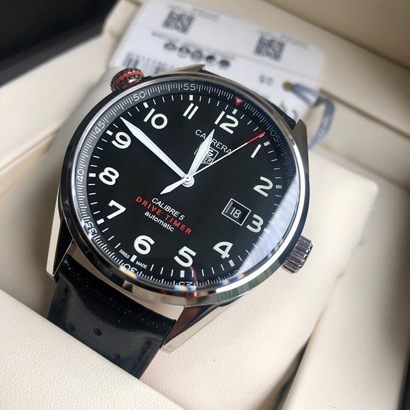 Free shipping TAG Heuer Carrera Replica Calibre 16 Chronograph Day Date WAR2A10.FC6337