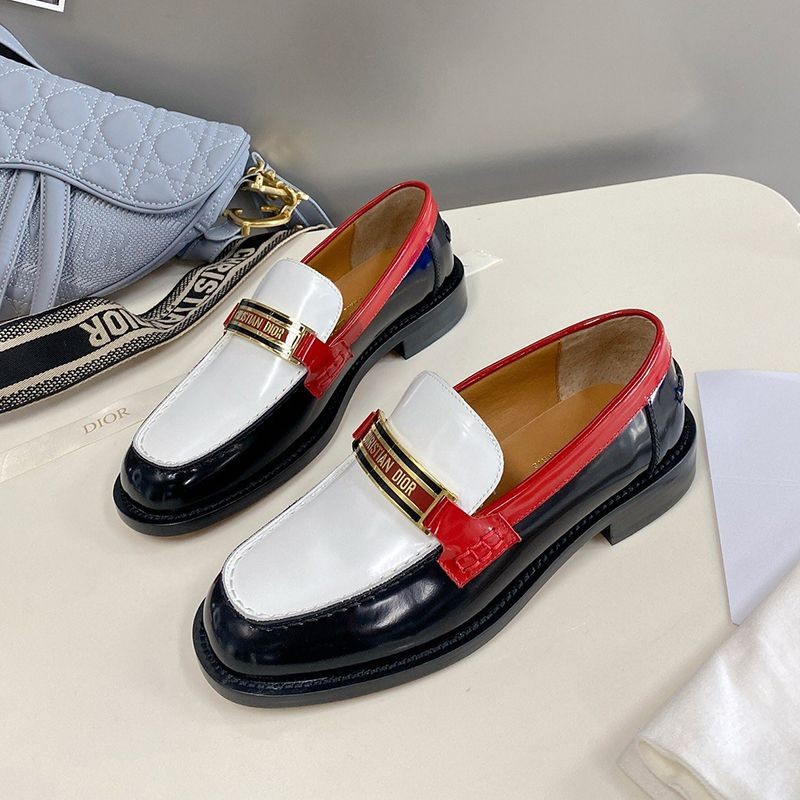 New on Sale Dior Cord Loafers Replica Brushed Calfskin dee00512