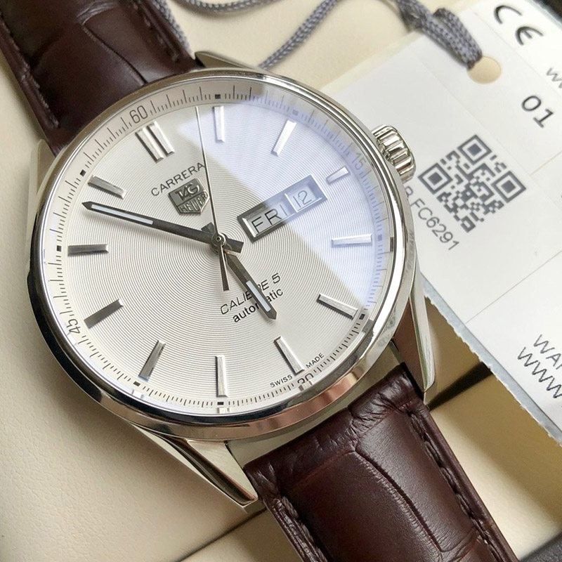 Very popular all over the world? TAG Heuer Carrera Replica Automatic Silver Dial Stainless Steel WAR201B.FC6291