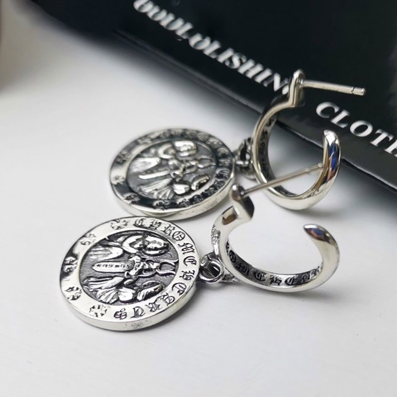 Very popular all over the world? ★Chrome Hearts earrings copy★Sophisticated art★A masterpiece loved by both men and women? Kuy56402