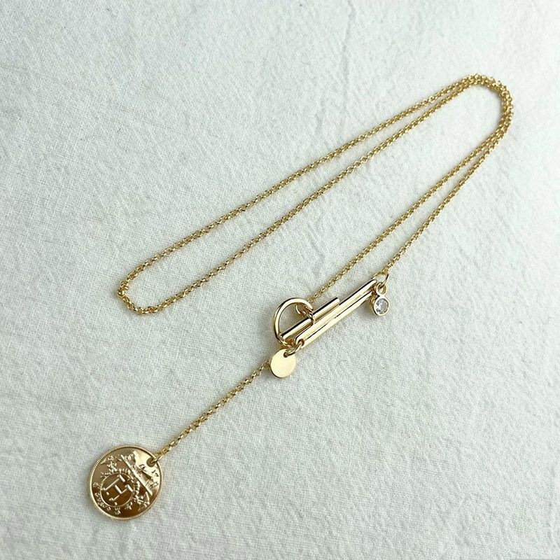Hermes [New] 2020 Cruise Necklace Replica Elegant Finishing Touch to your Outfit era35124