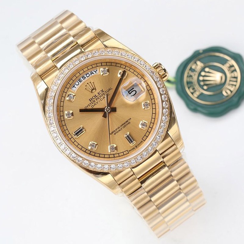 Want it? Ultra-limited? Rolex replica watch Day-Date Champagne 36mm rot10992
