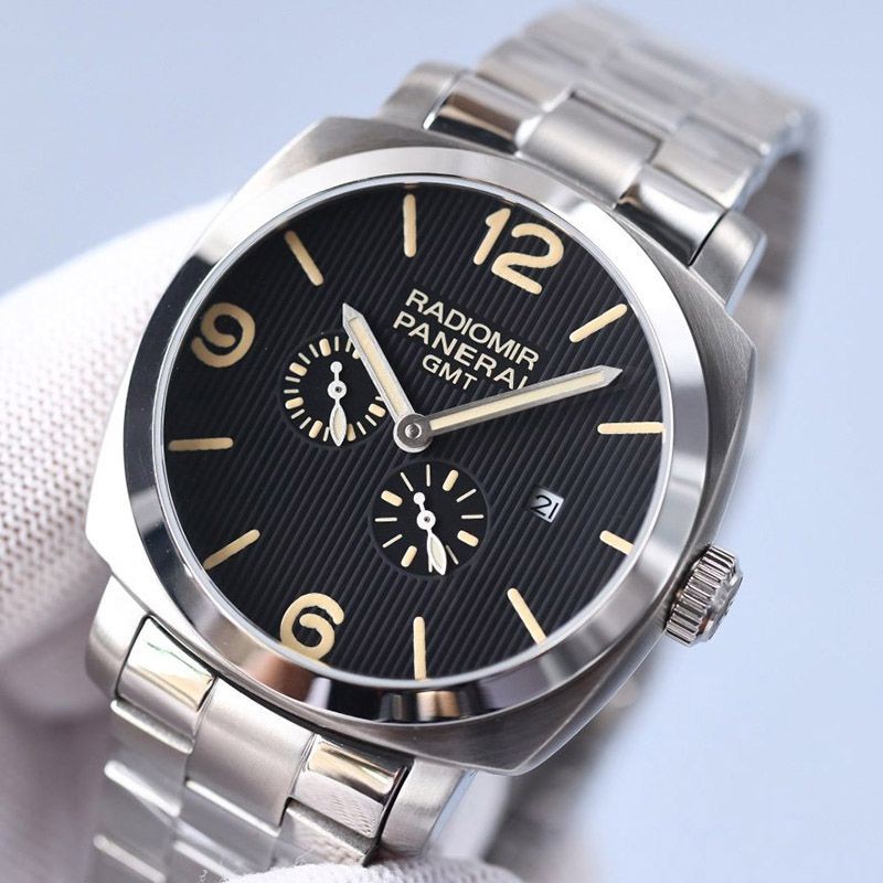 High quality? Panerai Radiomir 3 Days GMT Power Reserve Automatic Acciaio 45MM PAM00658