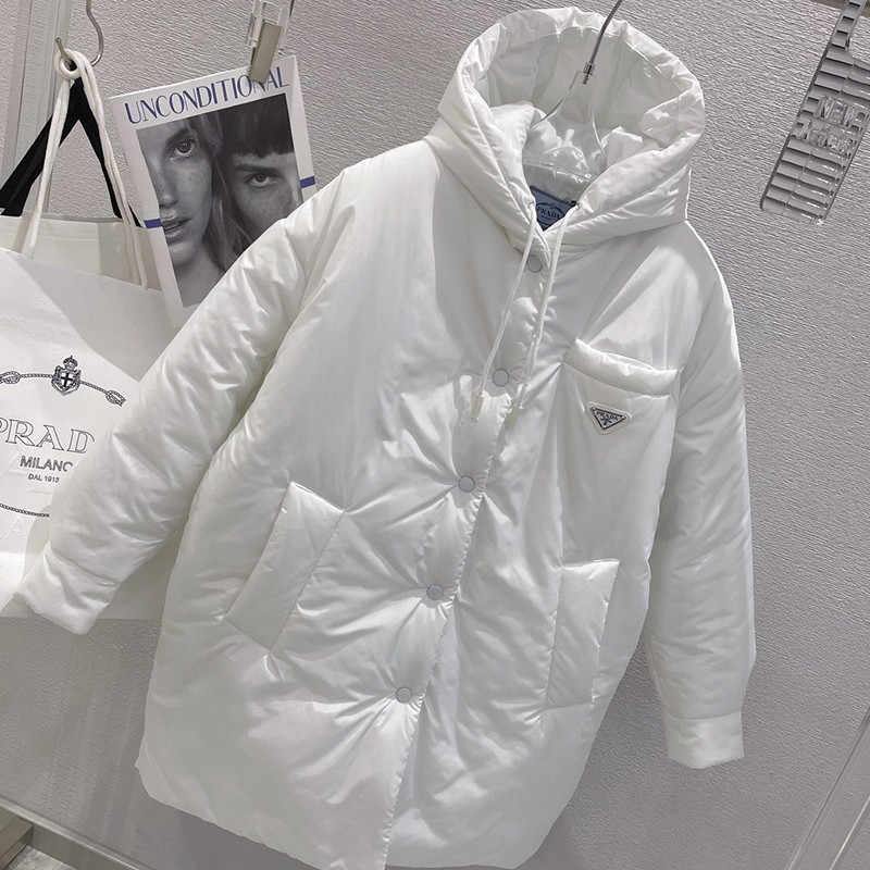 No.1 popular Prada mountain parka replica ◆ Light polyester padded jacket Linea Rossa pug37523
