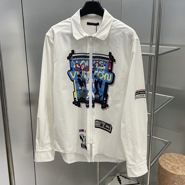 Hard to find Louis Vuitton shirt jacket copy Flyers [Popular item] vut38377