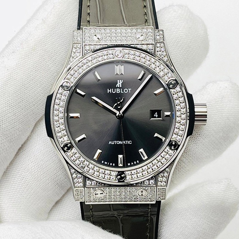 ☆Super popular☆Hublot watch replica Classic Fusion Titanium Diamond hum07131