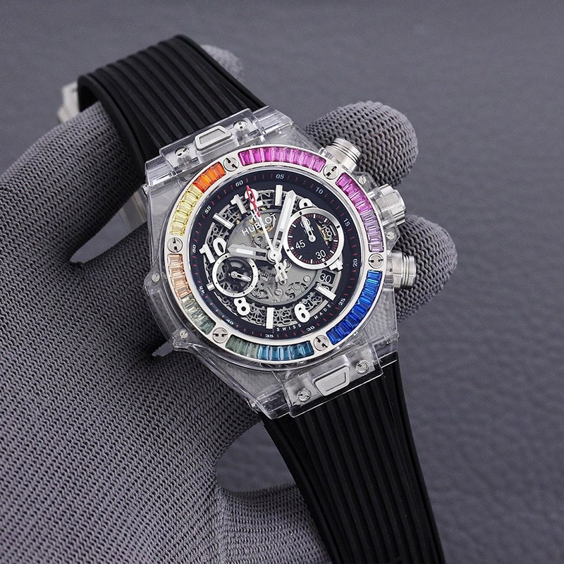 Not available in Japan, Hublot replica watch Big Bang Unico Sapphire, limited production of 500 pieces huh17273