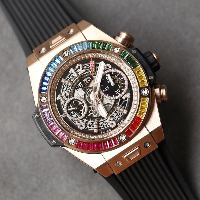 Very popular: Hublot Big Bang Unico King Gold Ceramic replica hub65988