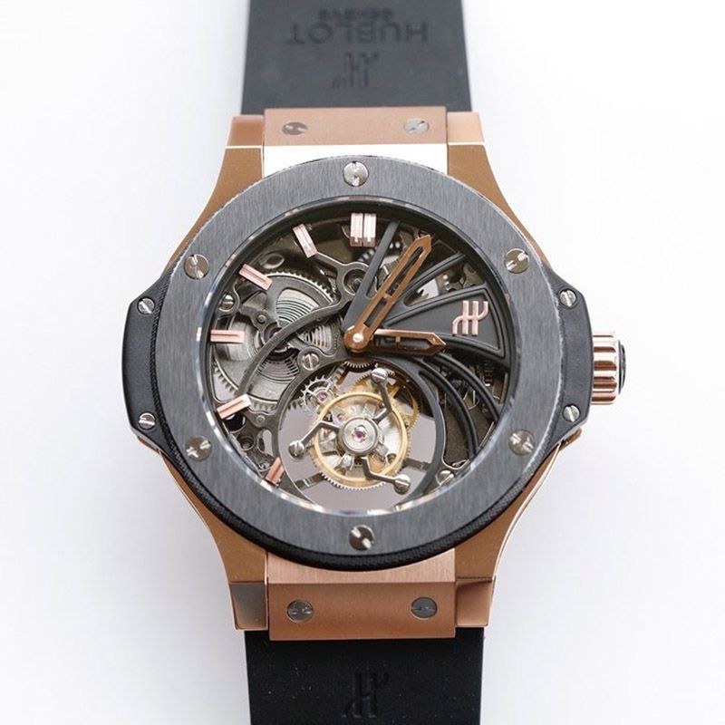 No.1 Popular Hublot Replica Watch Spirit of Big Bang Titanium Blue huo73328