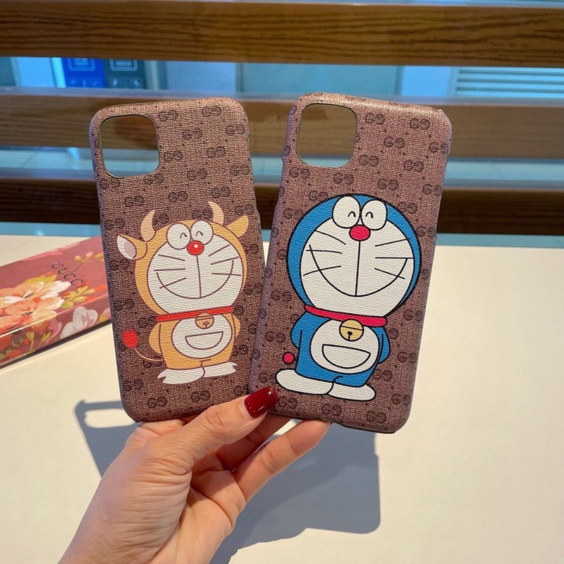 ★Japan!! Popular! [Popular collaboration] Gucci x Doraemon fake iPhone 13/12/11 case 647806 2T200 8919