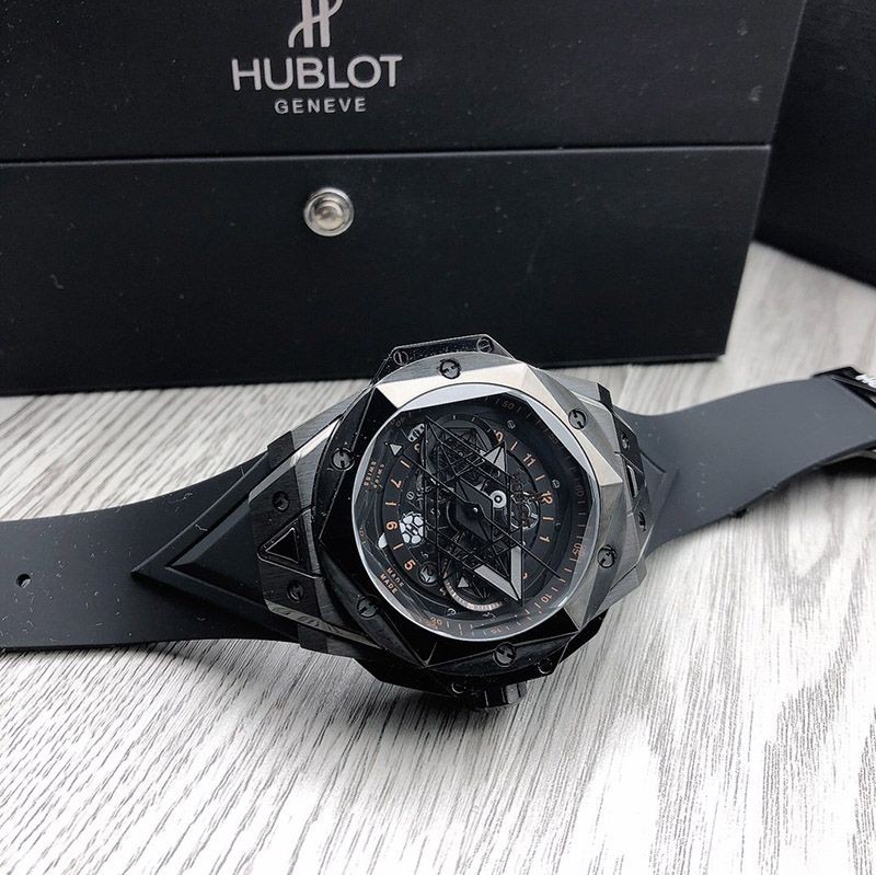 Very popular! Replica Hublot watch Big Bang Unico Sang Bleu II King Gold Limited to 100 pieces worldwide hub99606