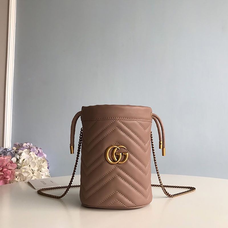 Gucci GG Marmont Mini Bucket Bag Replica Shoulder Bag 575163 DTDRT 5729 Gucci GG Marmont Mini Bucket Bag Replica Shoulder Bag 575163 DTDRT 5729