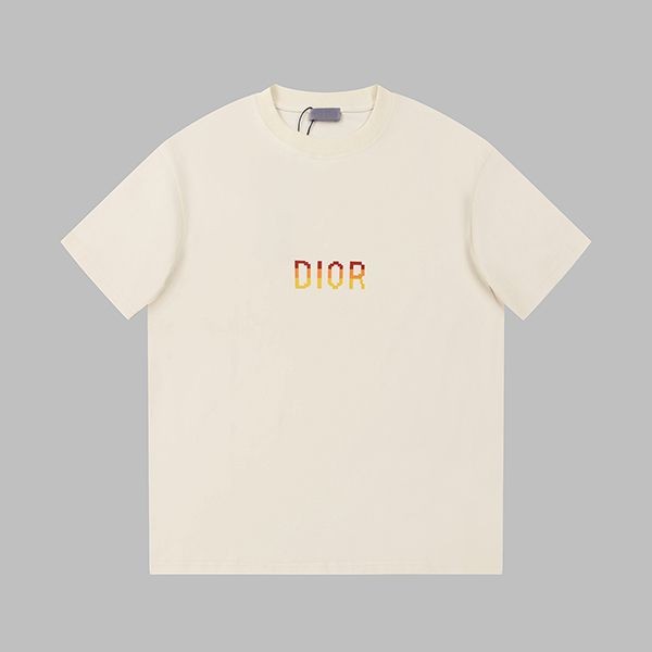 Cute Dior T-shirt replica terry cotton der22299 Cute Dior T-shirt replica terry cotton der22299