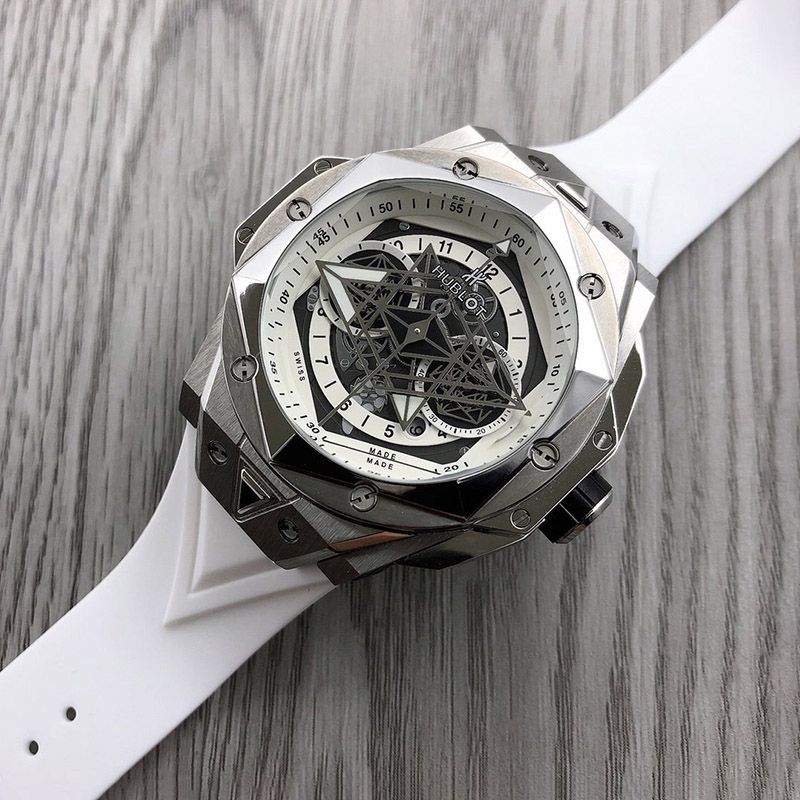 Very popular: Hublot Big Bang Replica Unico Sang Bleu II King Gold, Limited to 100 pieces worldwide huq79427