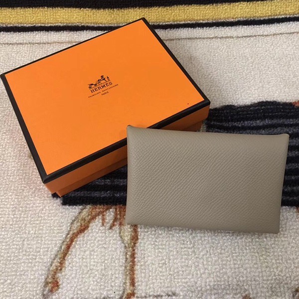 Hermes Calvi Replica Duo Coin Case he19110 Hermes Calvi Replica Duo Coin Case he19110