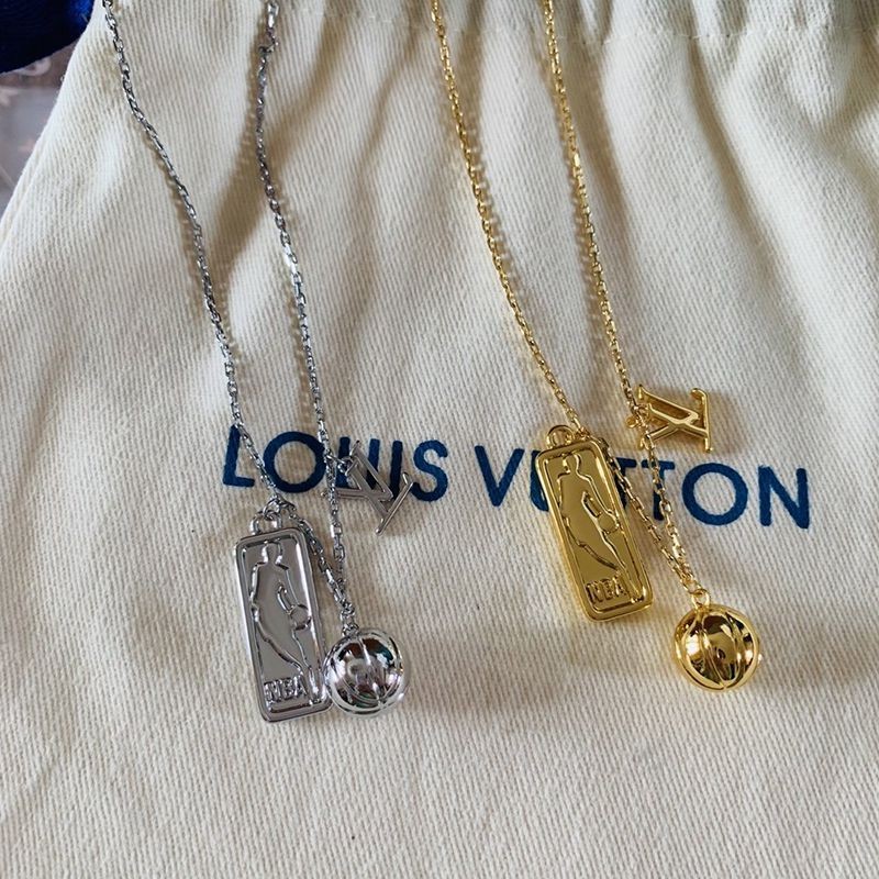 Hard to find Louis Vuitton replica pendant LV Flying Ball Slim Necklace MP3056