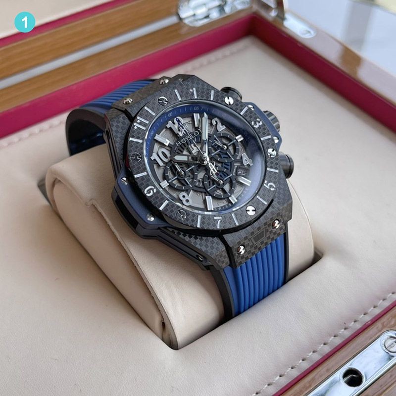 Sold out Hublot King Power Unico All Carbon Replica huc14282