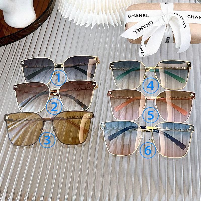 No.1 popular Chanel butterfly shape sunglasses replica, 6 colors available shs33033