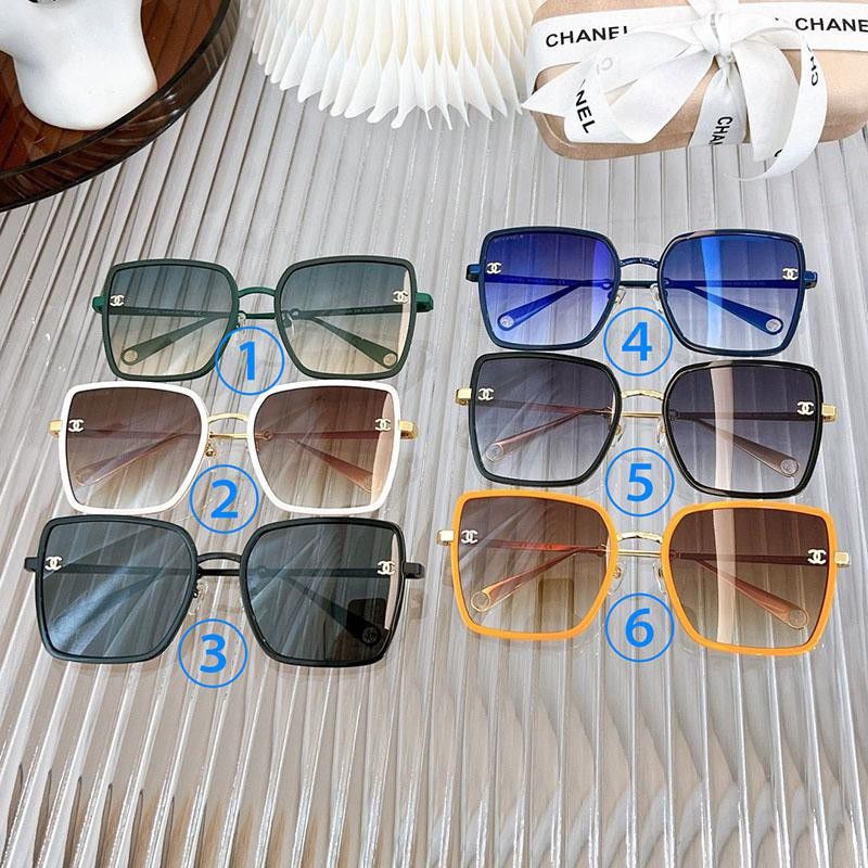 Competitive Chanel Rectangle Shape Sunglasses Replica 6 Colors shd21160