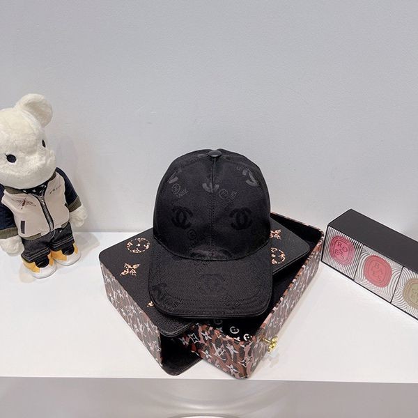 Eye-catching color Chanel Duckbill cap, fake sequins, CC mark, 4 colors, shk00548